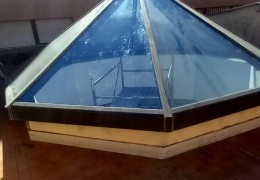 Cupola in vetro di sicurezza