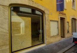 Vetrina in vetro blindato 