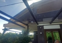 Copertura in vetro di sicurezza fumè