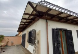 Copertura in vetro di sicurezza bronzo